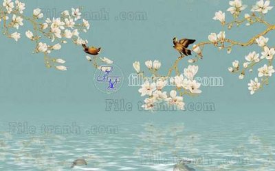 File PSD File gốc in tranh tổng hợp tường nền K44767 (bản gốc) dễ dàng edit