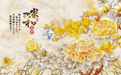 File ảnh gốc File gốc in tranh tổng hợp tường nền K44772 không vỡ nét