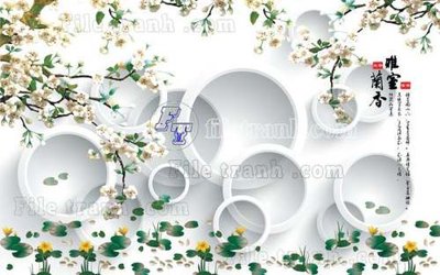 File in trần File gốc in tranh tổng hợp tường nền K44782 (bản gốc) 5D