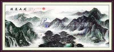 Ảnh gốc File gốc in tranh tổng hợp tường nền K44804 (độ nét cao) in mica