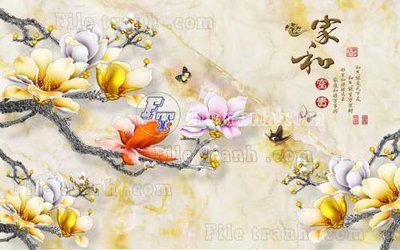 Tải file File gốc in tranh tổng hợp tường nền K44824 (gốc) in trên mọi chất liệu