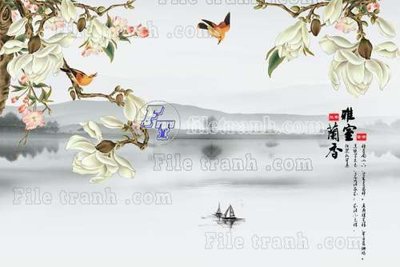 Ảnh gốc File gốc in tranh tổng hợp tường nền K44872 (độ nét cao) in tráng gương