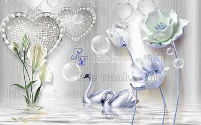 File in trần File gốc in tranh tổng hợp tường nền K44883 (bản gốc) 5D