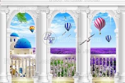 File gốc in tráng gương File gốc in tranh tổng hợp tường nền K44896 chi tiết