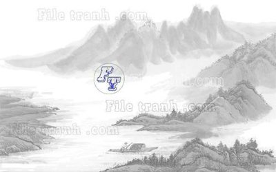 File ảnh File gốc in tranh tổng hợp tường nền K44918 (gốc) dùng in Pano