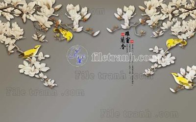 File gốc File gốc in tranh tổng hợp tường nền K44932 (bản quyền) cho in ấn