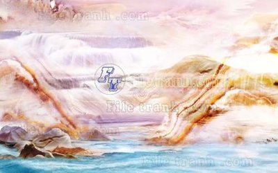File tranh in trần 3D File gốc in tranh tổng hợp tường nền K45015 (ảnh gốc)