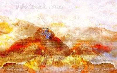 File gốc File gốc in tranh tổng hợp tường nền K45032 (ảnh chi tiết) để in trần