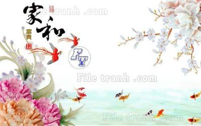 File gốc in ấn File gốc in tranh tổng hợp tường nền K45119 độ phân giải cao