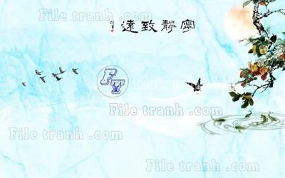 File tranh gốc File gốc in tranh tổng hợp tường nền K45171 (sắc nét từng chi tiết)