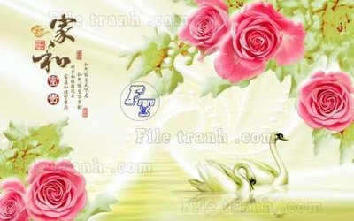 File ảnh gốc File gốc in tranh tổng hợp tường nền K45180 (chuyên in mica)