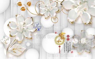 Ảnh mô tả file gốc in mica File gốc in tranh tổng hợp tường nền K45213