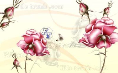 File tranh gốc in trần nhà File gốc in tranh tổng hợp tường nền K45219 3D