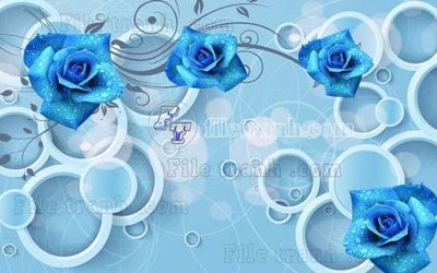 File in trần File gốc in tranh tổng hợp tường nền K45237 (bản gốc) hoa văn