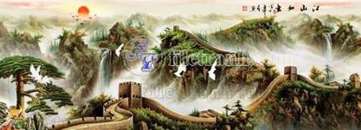 Tải file gốc File gốc in tranh tổng hợp tường nền K45245 dùng cho in ấn