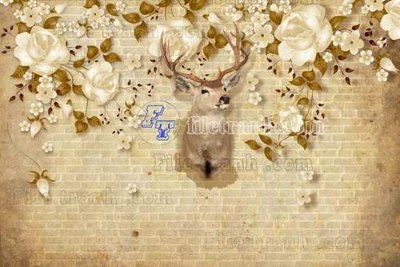 Tải file File gốc in tranh tổng hợp tường nền K45280 (ảnh gốc) file AI/EPS