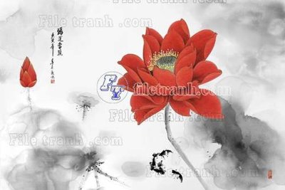 File tranh File gốc in tranh tổng hợp tường nền K45288 (gốc) in trên kính