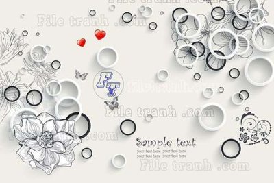 File in mica File gốc in tranh tổng hợp tường nền K45295 (bản gốc) siêu trong