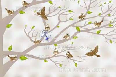 Tải file File gốc in tranh tổng hợp tường nền K45315 (gốc) in trên mọi chất liệu