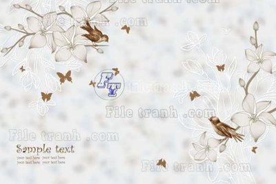 Tải file File gốc in tranh tổng hợp tường nền K45317 (ảnh gốc) in gạch 3D