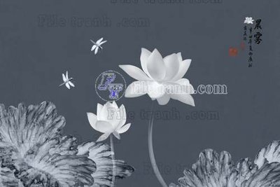 File gốc File gốc in tranh tổng hợp tường nền K45320 (in tráng gương) ốp tường