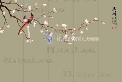 File tranh File gốc in tranh tổng hợp tường nền K45416 (file gốc) chủ đề phong thủy