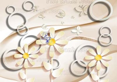 File in ấn File gốc in tranh tổng hợp tường nền K45509 (bản gốc) sắc nét