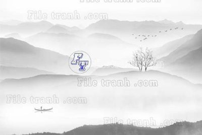 Download file gốc File gốc in tranh tổng hợp tường nền K45559 (in mica) 3D