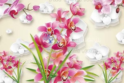 File gốc File gốc in tranh tổng hợp tường nền K45644 (thiết kế) cho in ấn