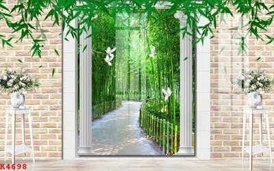 File in trần File gốc in tranh tổng hợp K4698 (bản gốc 3D) sống động