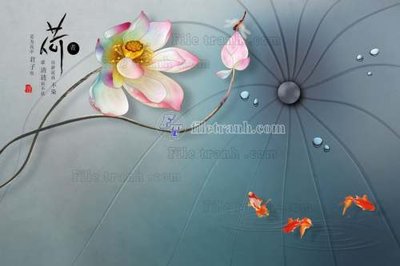 File PSD File tranh gốc tranh tường hoa 3d đẹp K48028 (bản gốc) dễ dàng edit