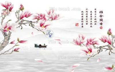 Mua file gốc File tranh gốc tranh tường hoa 3d đẹp K48090 (chất lượng) tại Filetranh.com