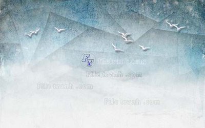 File tranh in trần File tranh gốc tranh tường hoa 3d đẹp K48107 (ảnh gốc siêu nét)