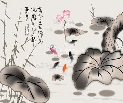 Chi tiết file ảnh File tranh gốc tranh tường hoa 3d đẹp K48189 sắc nét