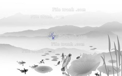 Tải về hình ảnh gốc File tranh gốc tranh tường hoa 3d đẹp K48337 sắc nét