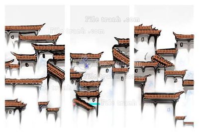 File tranh in trần 3D File tranh gốc tranh tường hoa 3d đẹp K48378 (ảnh gốc)