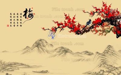 Tải về file gốc File tranh gốc tranh tường hoa 3d đẹp K48456 (dùng cho in quảng cáo)