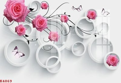 File tranh ảnh gốc File gốc in tranh tổng hợp K4869 dùng cho in khổ lớn