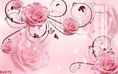 File gốc File gốc in tranh tổng hợp K4875 (trang trí) phòng ngủ