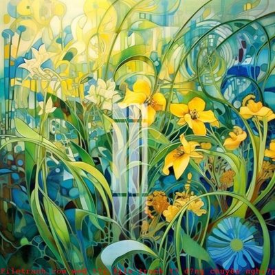 File tranh File gốc in tranh tổng hợp K49384 (bản gốc) treo tường