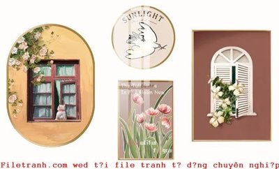 File gốc File gốc in tranh tổng hợp K49608 (thiết kế) cho in ấn