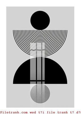 Download file gốc File gốc in tranh tổng hợp K49773 (in lụa) tranh 3D