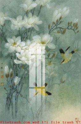 Download file gốc File gốc in tranh tổng hợp K50043 (in lụa) tranh 3D