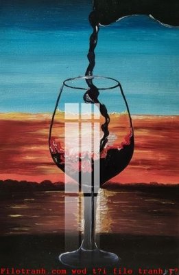 File tranh File gốc in tranh tổng hợp K50196 (gốc) chủ đề thiên nhiên