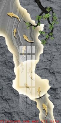 File PSD File gốc in tranh tổng hợp K50280 (bản gốc) đã tách nền