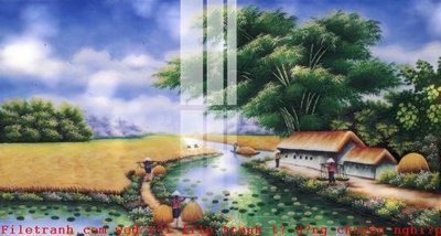 File gốc File gốc in tranh tổng hợp K50534 (in tráng gương) nghệ thuật