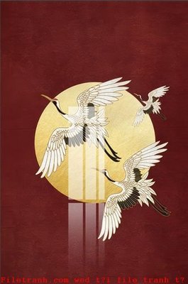 File gốc File gốc in tranh tổng hợp K50583 (in lụa) họa tiết 3D