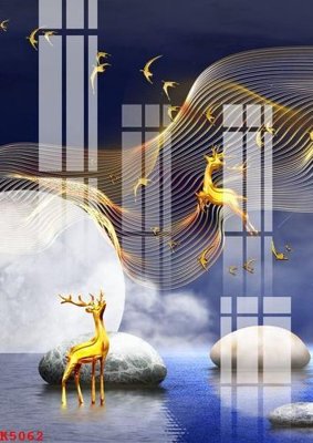 File tranh gốc File gốc in tranh tổng hợp K5062 (bản quyền) file PSD