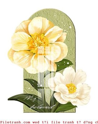 File in trần File gốc in tranh tổng hợp K50683 (bản gốc) phong cảnh