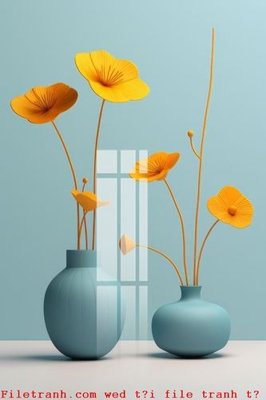 File gốc File gốc in tranh tổng hợp K50749 (in lụa) tranh phong thủy